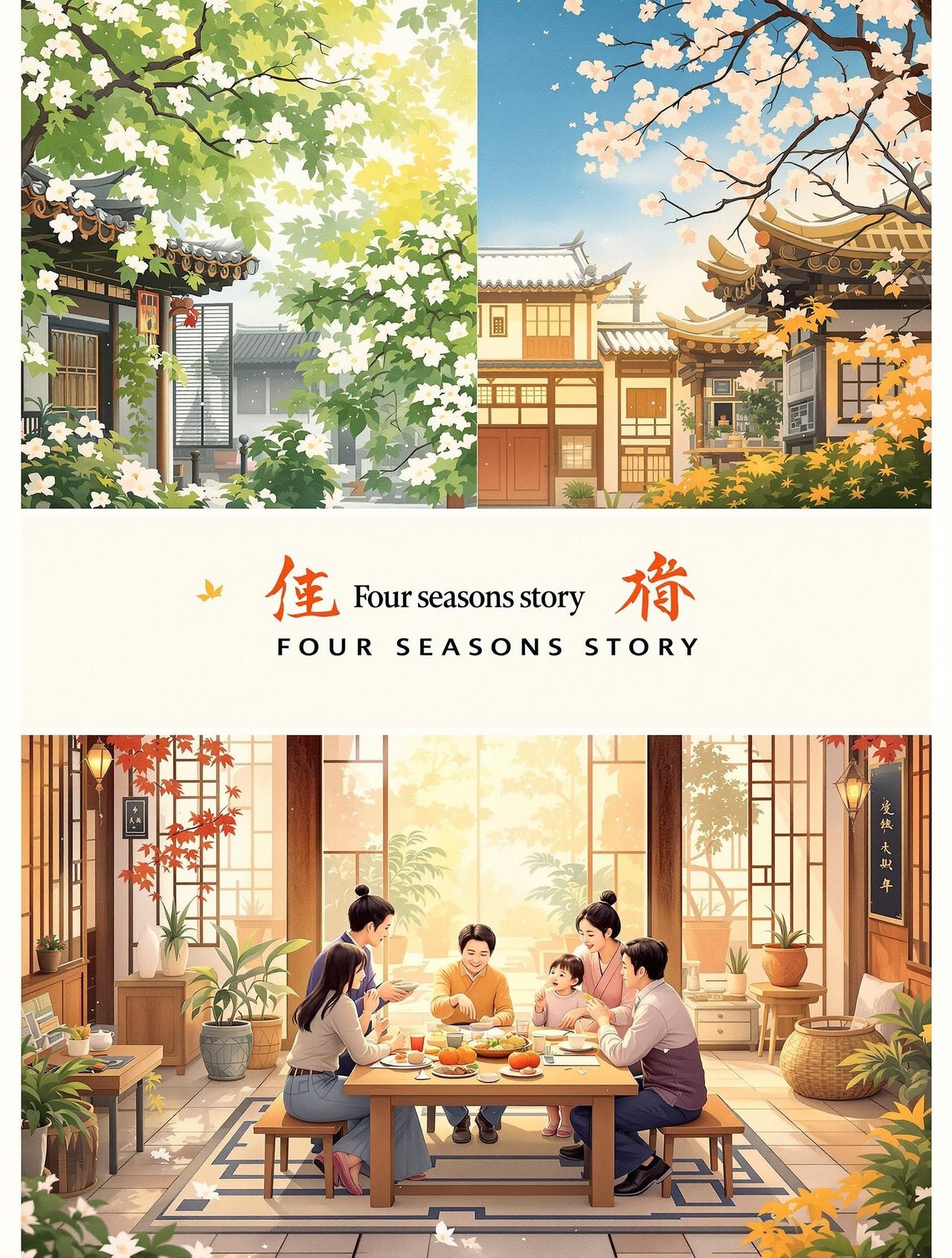 四季物语影视作品高清海报封面