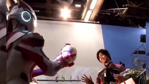 拿奥特曼拍摄花絮